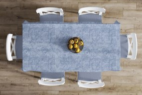 Καρές Μονόχρωμος Polycotton Αλέκιαστος 90x90εκ. Panama Shadow Sky Blue DimCol