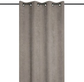 Κουρτίνα Βελουτέ (140x260) Με Τρουκς S-F Dandy Taupe R6D567003