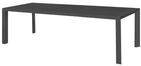 Τραπεζαρία Io Γραφίτης Αλουμίνιο 280 x 100 x 75 cm