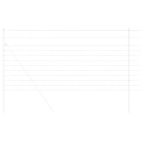 vidaXL Περίφραξη αγρού Γκρι 1.2 x 10 m Ατσάλι