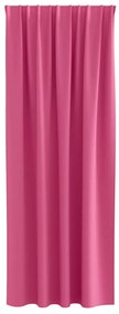 vidaXL Κουρτίνες με κουρτίνες 2 pcs Φωτεινό Ροζ 225x140εκ. Πολυεστέρας