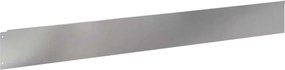 vidaXL Περίγραμμα γκαζόν 10 τμχ. 100 x 12 cm Ανοξείδωτο Ατσάλι Ασημί