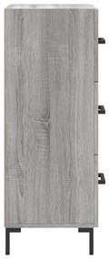 vidaXL Ντουλάπι Γκρι Sonoma 34,5x34x90 εκ. από Επεξεργασμένο Ξύλο