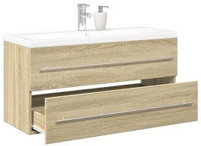 vidaXL Σετ Επίπλων Μπάνιου 2 Τεμαχίων Sonoma Δρυς Επεξεργασμένο Ξύλο