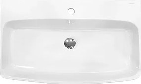 Naxos White Gloss 77x39 - Επιτραπέζιος νιπτήρας