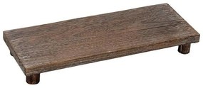 Πλατώ Σερβιρίσματος Ορθογώνιο XYP306 40.5X15X5cm Dark Brown  Espiel Wood Paulownia