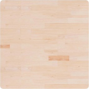 vidaXL Επιφάνεια Τραπεζιού Τετράγωνη 90x90x2,5 εκ. Μασίφ Ξύλο Δρυς