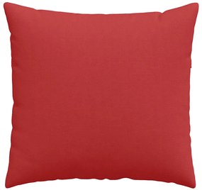 vidaXL Μαξιλάρι Καναπέ 2 pcs Κόκκινο 50 x 50 cm ύφασμα