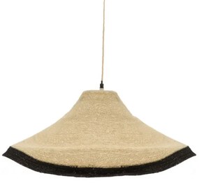 Φωτιστικό Οροφής Hatty Inart E27 Φυσικό Φ60X115 εκ 311-000014-311-000014-Καφέ 311-000014