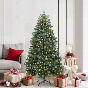 vidaXL Τεχνητό Χριστουγεννιάτικο Δέντρο 180 cm 300 LED Θερμό λευκό