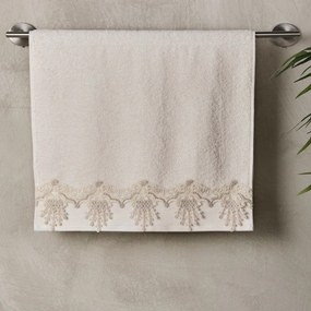 Πετσέτες Myla (Σετ 3τμχ) Ecru Kentia Σετ Πετσέτες 70x140cm 100% Cotton