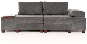 Καναπές - Κρεβάτι Τριθέσιος Perenna Chenille 825BLC4307 233x93x83cm Grey