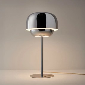 Επιτραπέζιο φωτιστικό από μεταλλικό χρώμιο Kinoko