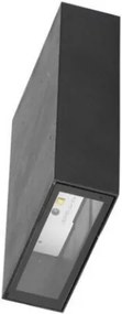 V-TAC LED αδιάβροχη απλίκα 4W IP65 6400K ψυχρό λευκό με μαύρο σώμα ορθογώνια V-TAC SKU: 218563