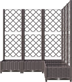 vidaXL Κήπος Καφέ 120 x 120 x 121,5 cm