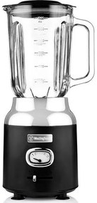 Westinghouse Μπλέντερ Με Γυάλινη Κανάτα 1.5lt 600W Retro Series Μαύρο WKBE221BK