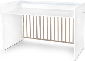 BED MINI MAX NEW 190/72 COLOUR WHITE/BABY BLUE