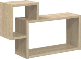 vidaXL Ράφι Τοίχου Επιτοίχιο Sonoma Δρυς 55 x 15 x 35 εκ.