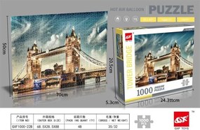 Puzzle 1000 κομματιών - Tower Bridge - GXF1000-22B1000 - 917222