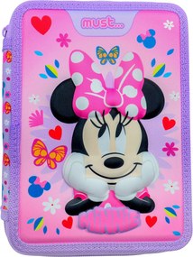 Κασετίνα Διπλή Γεμάτη (21x15x5) Must Minnie 564399