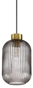 Κρεμαστό Φωτιστικό Οροφής 1xΕ27 Φιμέ Φ14cm Mint 237442 Ideal Lux 237442