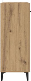 vidaXL Πλαϊνό γραφείο Artisan Oak 69,5 x 34 x 90 εκ.