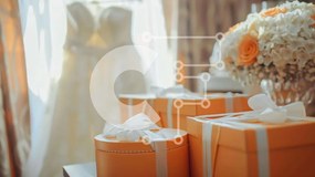 Intra Συλλεκτικό Ξύλινο Παζλ Plywood 4mm - Κουτιά δώρου γάμου και νυφικές ανθοδέσμες Σε Ξύλινο Κουτί - Διαστάσεις: 10x10 cm – 25 κομμάτια