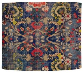 Καπέλο Φωτιστικού 1xE27 Μπλε Βελούδο Φ42cm Persia SH101108-G Ebb&Flow-SH101108-G-Μπλε SH101108-G