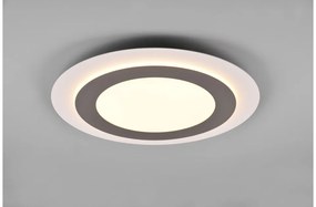 Πλαφονιέρα Φωτιστικό Οροφής LED 42W 3CCT Dimmable Εφέ Morgan Trio Lighting 641519207 Νίκελ Ματ