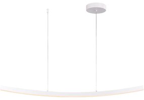 Φωτιστικό Κρεμαστο Aca YL1721LEDPWH NAAVA Λευκό (White) 3000K