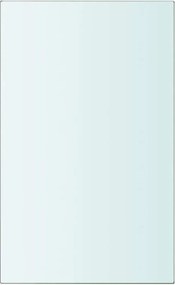 vidaXL Ράφια Πάνελ 2 τεμ. Διάφανα 20 x 12 εκ. Γυάλινα