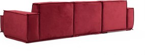 Corner Sofa Lego Corner 9 ( L1-O1-Chl) Burgundy