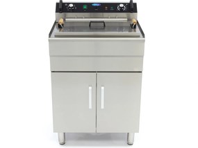 Deep Fryer - 35L - 1 Basket - with Drain Tap - 400V