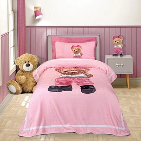 Κουβέρτα Παιδική 8839 Fleece Pink-Beige Greenwich Polo Club Μονό 160x220cm Πολυέστερ