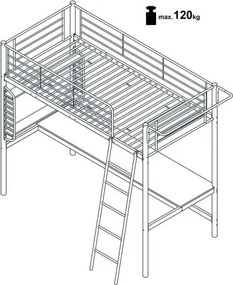 Πολυλειτουργικό κρεβάτι Doce