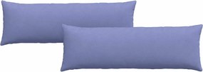 vidaXL Μαξιλάρι Καναπέ 2 pcs Μπλε τζην 120 x 40 cm ύφασμα