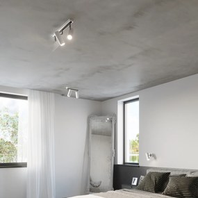 Sollux Φωτιστικό οροφής Direzione 3,ατσάλι,3xGU10/40w