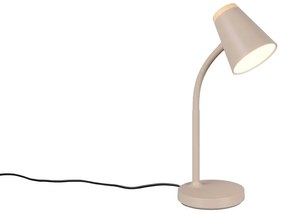 Φωτιστικό Επιτραπέζιο Reality Lighting -RL PONGO R55831143 Μπεζ/Κρεμ (Beige/Creme) 3000K