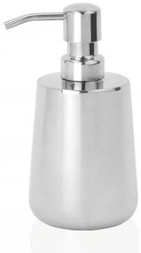 Δοχείο Κρεμοσάπουνου AH-BA69324 Φ8x16,5cm Silver Andrea House Stainless Steel
