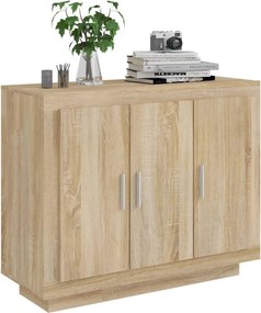 vidaXL Συρταριέρα Sonoma Δρυς 92x35x75 εκ. Επεξεργασμένο Ξύλο