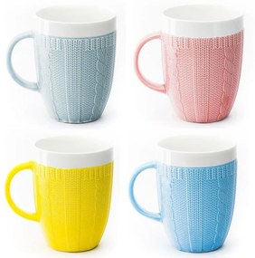 Κούπα καφέ σε 4 χρώματα - Πορσελάνη - 910-2004