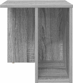 vidaXL End Table 2 pcs Γκρίζο Σονομα 37 x 32 x 40 εκ