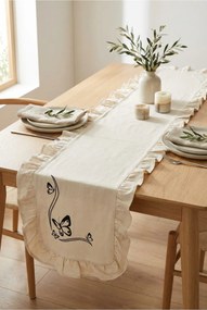 Stewehome Διακοσμητικό τραπεζομάντηλο με φρου 120x40 cm