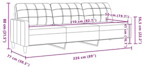 ΣΑΛΟΝΙ ΣΕΤ 4 ΤΕΜΑΧΙΩΝ TAUPE ΎΦΑΣΜΑ + ΜΑΞΙΛΑΡΙΑ/ΥΠΟΠΟΔΙΟ 3278318