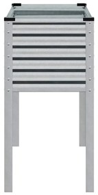 vidaXL Ζαρντινιέρα Κήπου 100x45x90 εκ. Γαλβανισμένο Χάλυβα