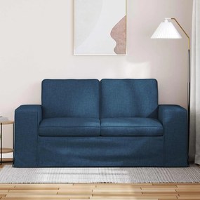 vidaXL Καναπές Μπλε 162 x 80 x 82 εκ ύφασμα