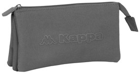 Κασετίνα Kappa Gris Γκρι 22 x 12 x 3 cm