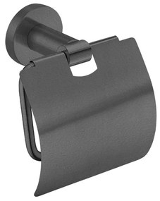 Χαρτοθήκη με Καπάκι W14xD8xH13cm Sanco Galaxy Graphite Dark 19917-122