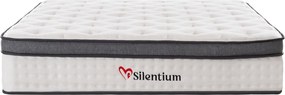 ΣΤΡΩΜΑ ΔΙΠΛΟ SILENTIUM HM749.05 POCKET SPRINGS--ΛΕΥΚΟ 150x200x30Υεκ.
