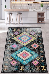 Χαλί Taula Sıyah 287CHL1485 Multi-Black Conceptum Hypnose 200X290cm